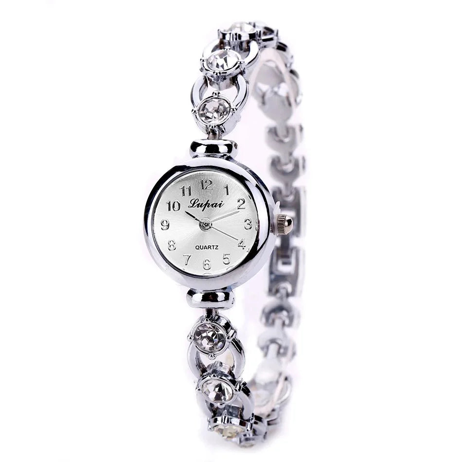 Alloy Rhinestone Luxury Diamond Women Watch